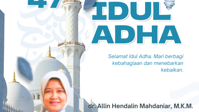Dinas Kesehatan Kota Tangerang Selatan: Selamat Hari Raya Idul Adha 1447 H
