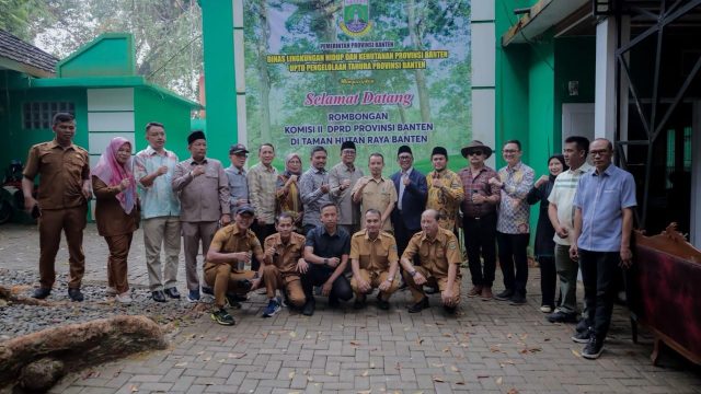 Potensi Besar Tahura, DPRD Banten Dorong Penguatan Sarana dan Prasarana